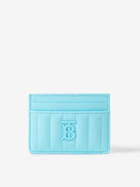 Burberry Quilted Leather Lola Card Case