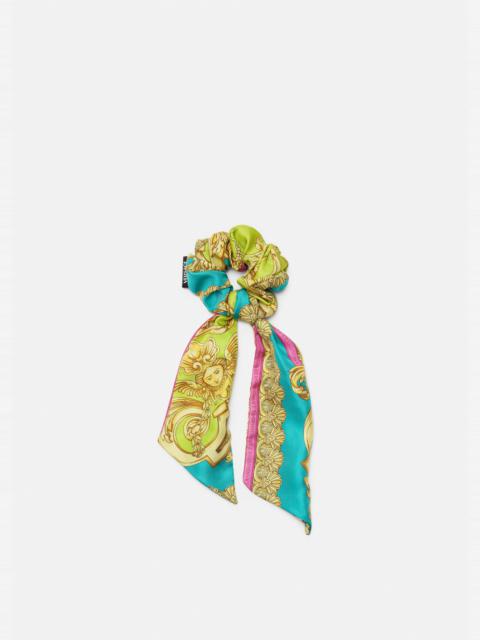 VERSACE Barocco Goddess Silk Scrunchie