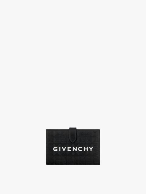 Givenchy GIV CUT WALLET IN 4G LEATHER