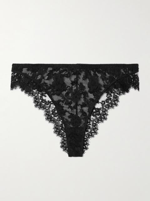 Dolce & Gabbana Scalloped Lace Briefs