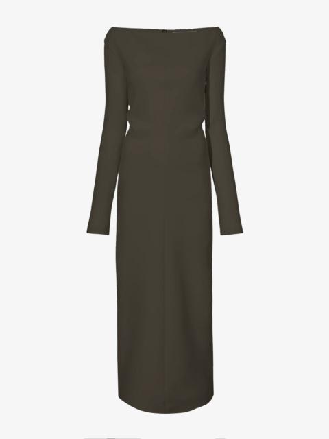Proenza Schouler Yara Dress in Bi-Stretch Suiting