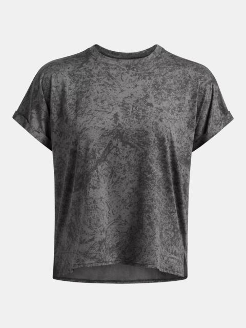 Women's UA Vanish Energy Crop Print Short Sleeve