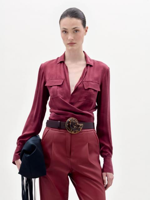 SILVIA TCHERASSI Caserta Blouse