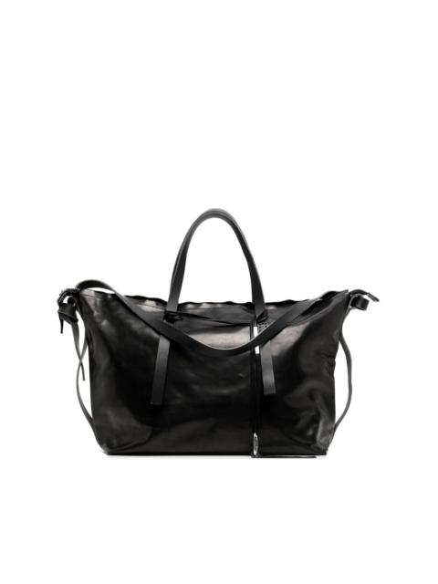 Boris Bidjan Saberi laces detail large tote bag