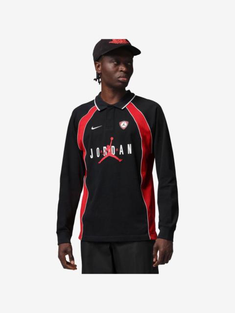 Jordan Flight Long-Sleeve Polo Jersey
