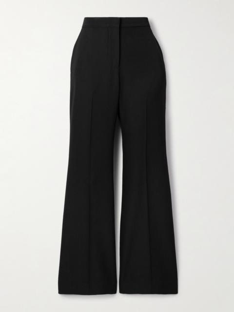 Givenchy Grain De Poudre Wool Flared Pants