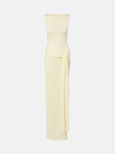 AYA MUSE Draped gown