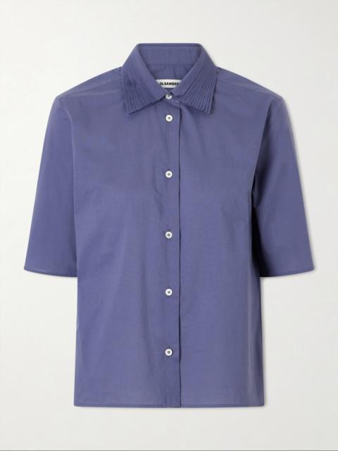 Jil Sander Pleated Cotton Shirt