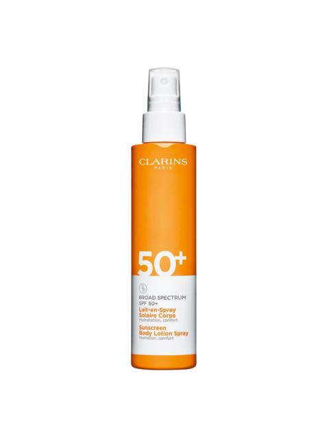 CLARINS Sunscreen Body Lotion Spray - Broad Spectrum SPF 50+ Sunblock for Body