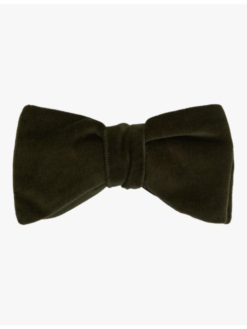 REISS Hike double-layered velvet bow tie