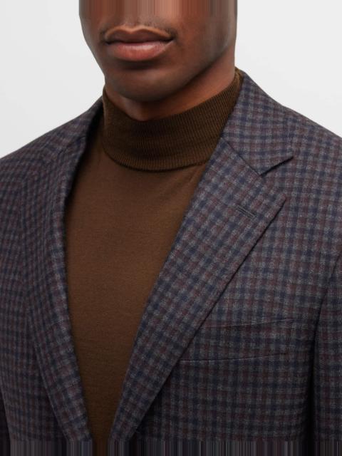 Canali Men's Check Wool Sport Coat