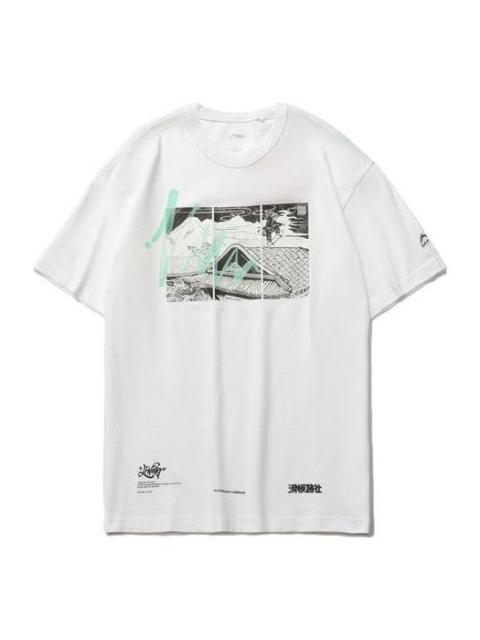 Li-Ning Skateboard Graphic T-shirt 'White' AHSR085-3
