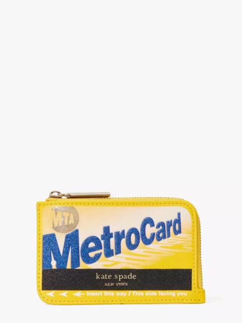 kate spade On A Roll Zip Cardholder