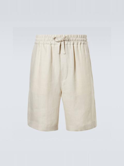 LARDINI Linen shorts