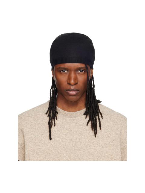 Rick Owens Black Tower Medium Beanie