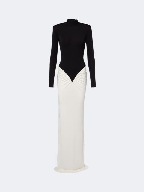 THE NEW ARRIVALS ILKYAZ OZEL Darja ruched gown