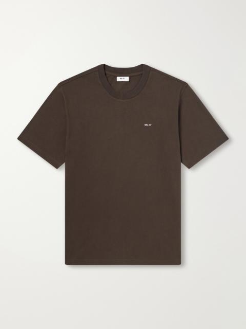 NN07 Adam 3209 Logo-Embroidered Pima Cotton-Jersey T-Shirt