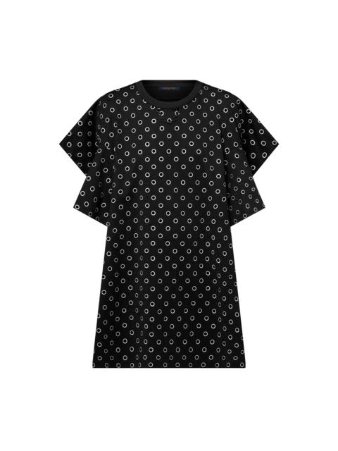 Louis Vuitton Jewel Dot Boxy Shoulder T-Shirt Dress