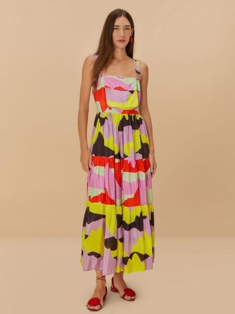 FARM RIO Two Brothers Sleeveless Maxi Dress