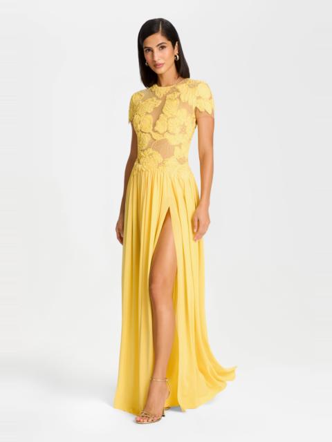 NADINE MERABI SLOANE Yellow DRESS