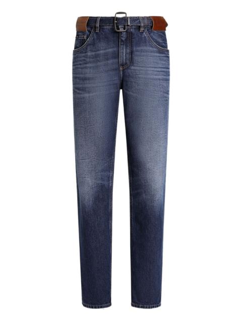 Dolce & Gabbana belted jeans