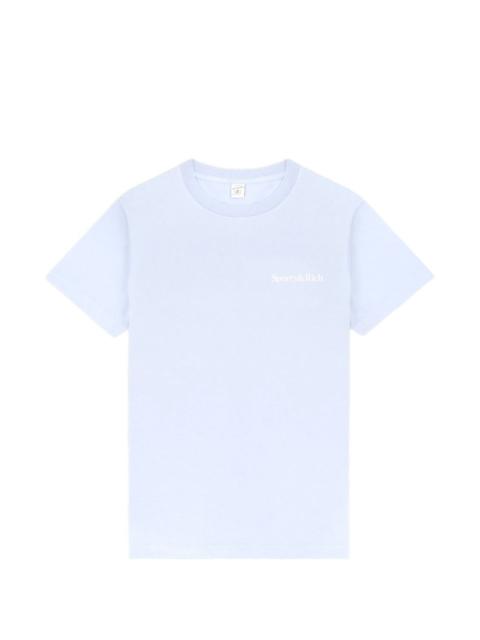 Sporty & Rich Health Is Wealth logo-print T-shirt