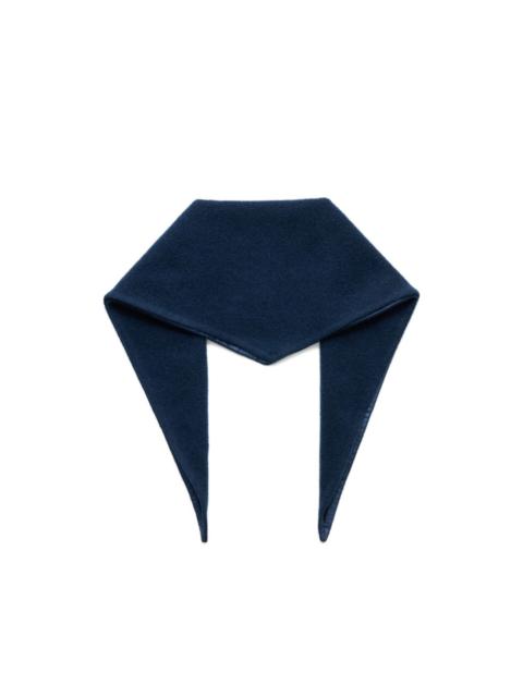 RIER triangle virgin wool scarf