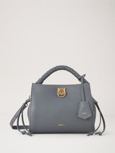Mulberry Small Iris Foggy Grey Heavy Grain
