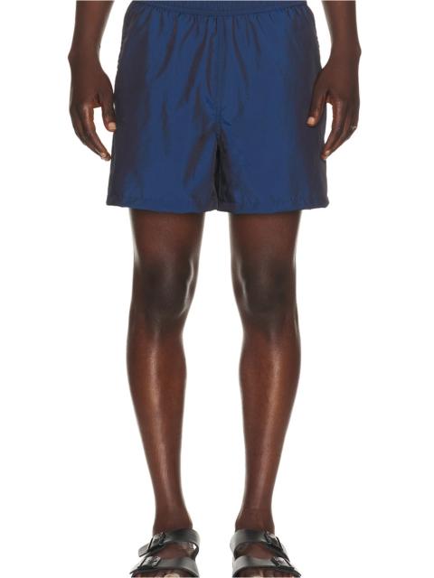 Bather Iridescent Sapphire Swim Trunks