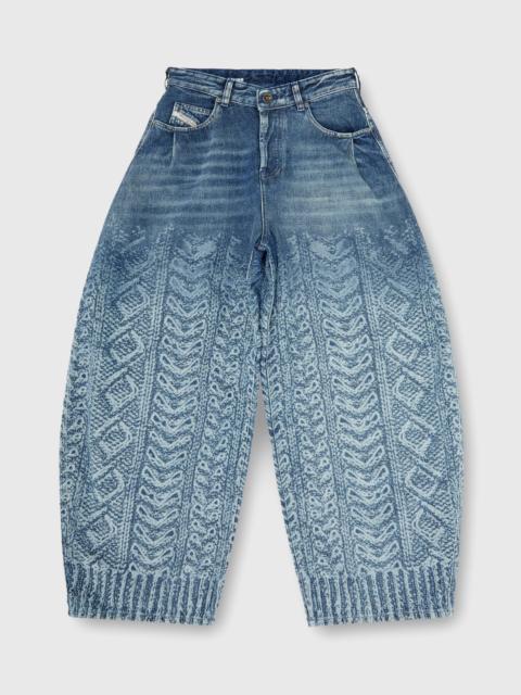Diesel RELAXED JEANS HIGH WAIST 1987 D-KHELZ