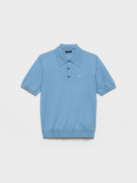 Prada Superfine wool polo shirt