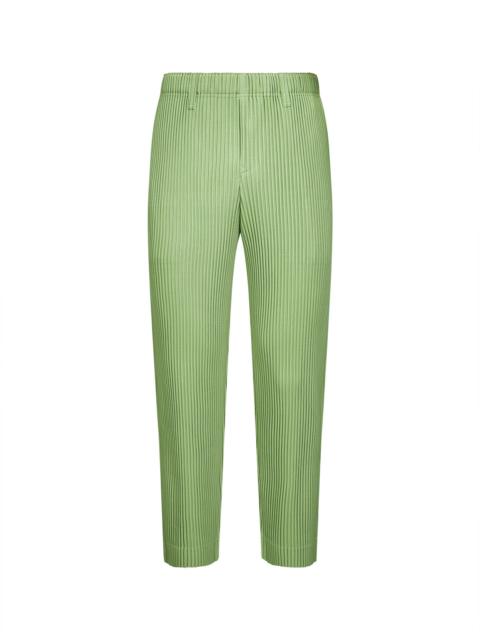 ISSEY MIYAKE Quartz green TAILORED PLEATS 1 trousers