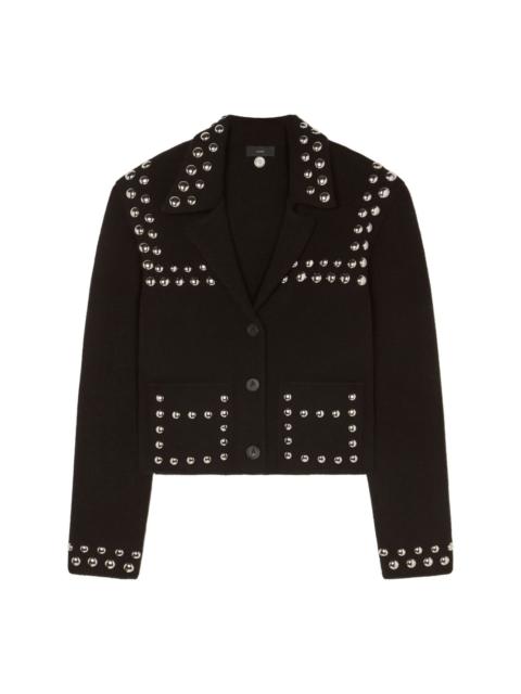 stud detailing jacket