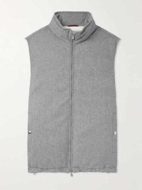 Wool-Felt Down Gilet