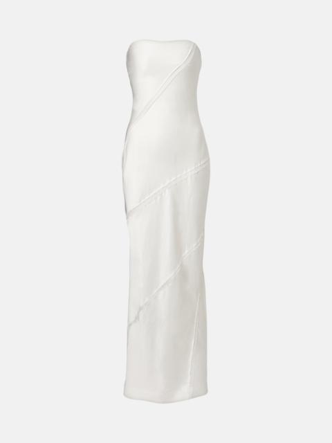 entire studios Strapless maxi dress