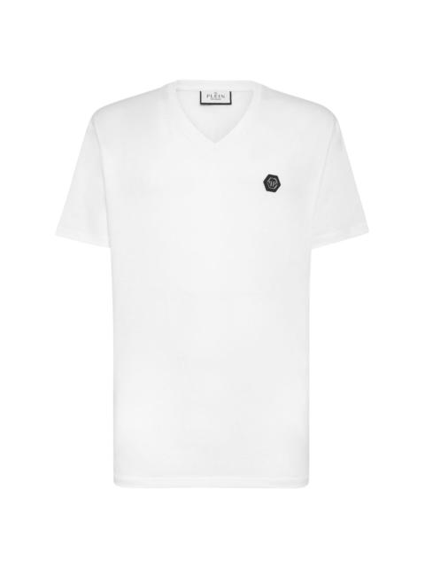 skull-print cotton T-shirt