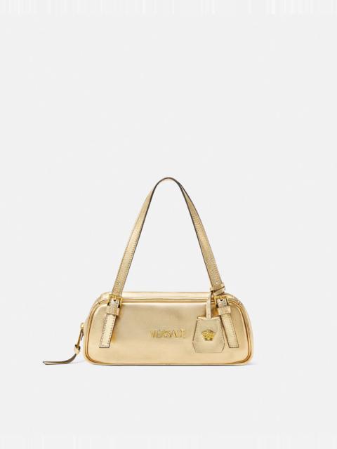 VERSACE Versace Tag Bowling Metallic Shoulder Bag