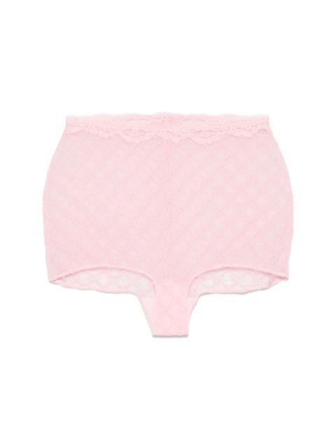 GUCCI GG tulle coulottes