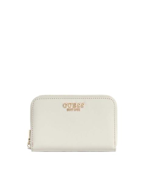 GUESS USA logo-plaque zip-around wallet