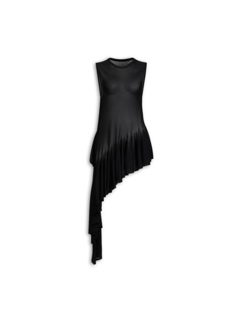 Alaïa ASYMMETRIC GODET TOP