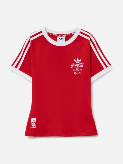 adidas Originals ADIDAS X COCA-COLA 3-STRIPES TEE