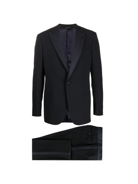 GIORGIO ARMANI two-piece virgin wool suit