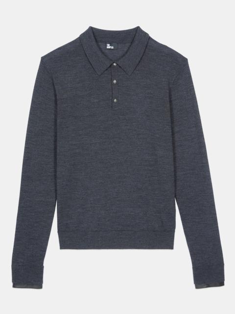 The Kooples GREY WOOL SWEATER