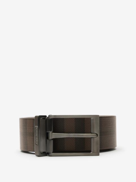 Burberry Reversible Check Belt