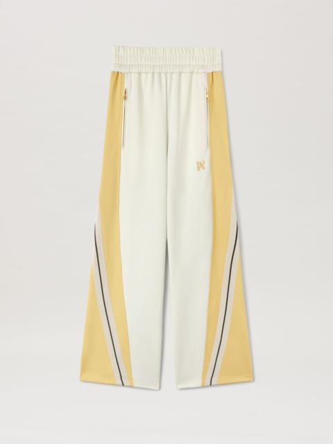 Monogram Colorblock Wide Track Pants