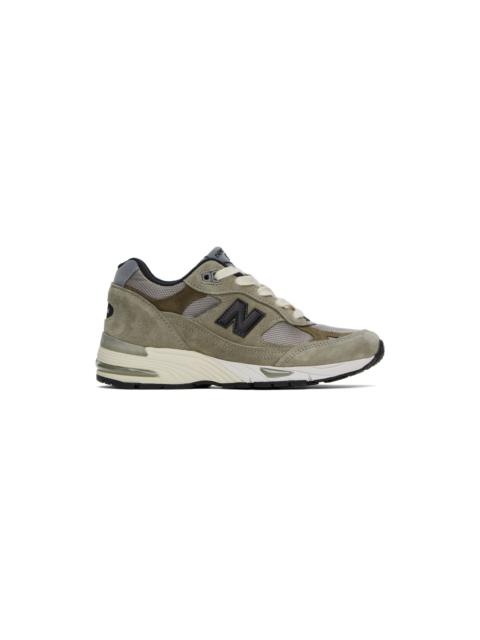 New Balance x JJJJound 991 만든 Uk "Cobblestone"스니커