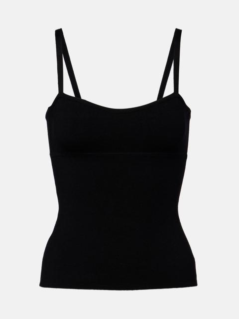 Epica wool-blend top