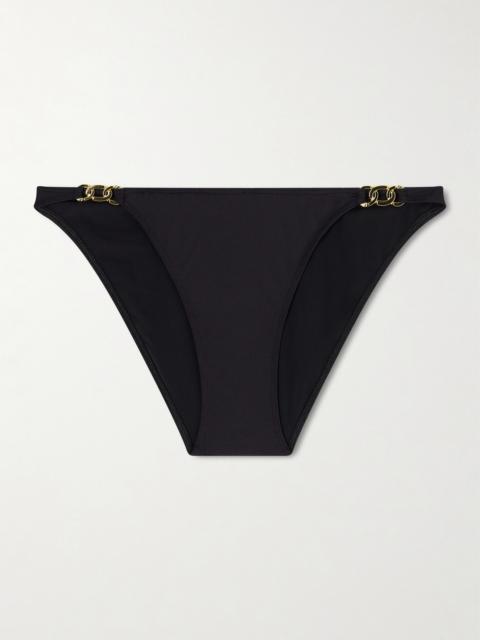 NILI LOTAN Embellished Bikini Briefs