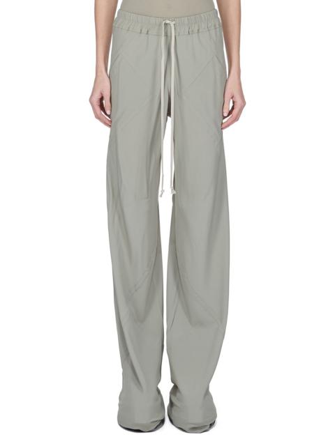 Rick Owens Green Hollywood Drawstring Bias Lounge Pants