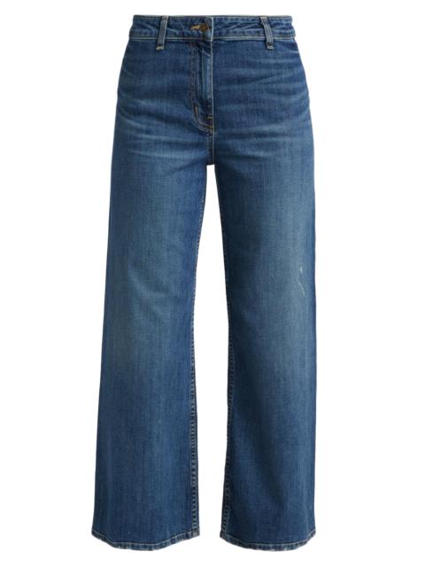 NILI LOTAN Women's Megan High-Rise Wide-Leg Jeans - Classic Wash